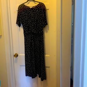 EUC Size 12 London Times polka dot dress